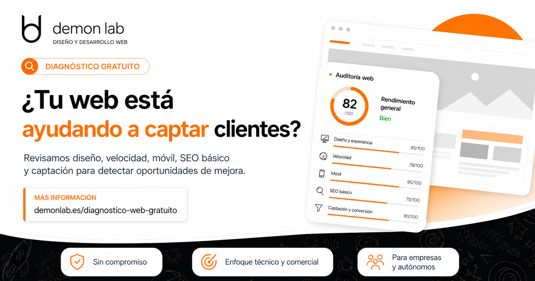 por qué mi web no genera clientes